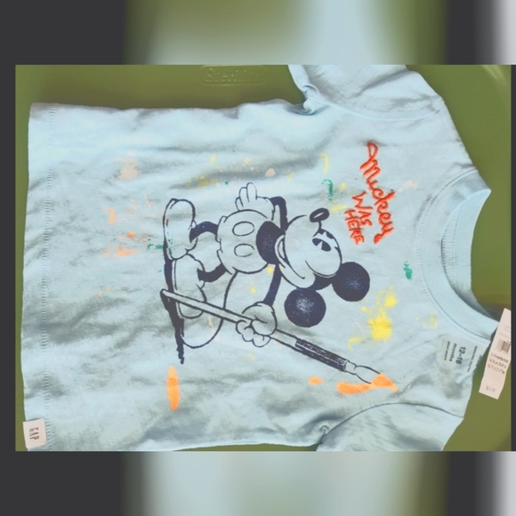 NWT GAP MICKEY MOUSE TSHIRT - Picture 2 of 6